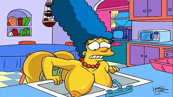 Watch The Simpsons Hentai - Marge Sexy (GIF top Movies