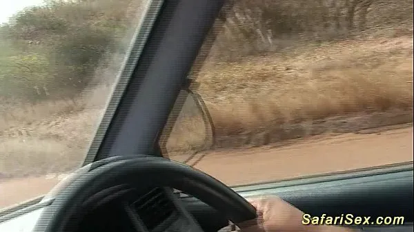 Se backseat jeep fuck at my safari sex tour beste filmer