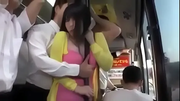 Watch young jap is seduced by old man in bus top Movies