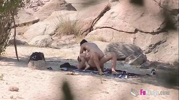 شاهد Picking up girls at the lakeside. JotaDe hunts for nudist, easy, horny girls أفضل الأفلام