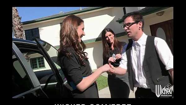 Watch Pair of sisters bribe their car salesman into a threesome top Movies