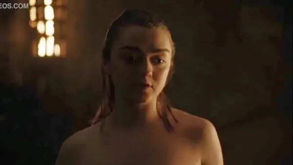 ดู Maisie Williams/Arya Stark Hot Scene-Game Of Thrones ภาพยนตร์ยอดนิยม