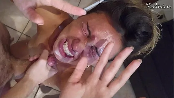 Watch Girl orgasms multiple times and in all positions. (at 7.4, 22.4, 37.2). BLOWJOB FEET UP with epic huge facial as a REWARD - FRENCH audio top Movies