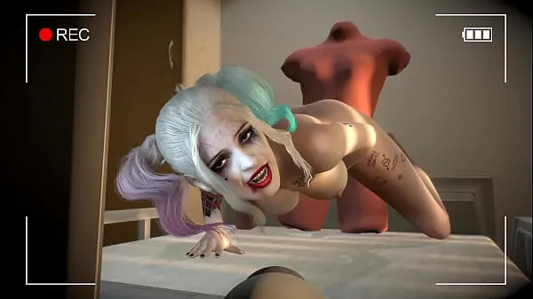 Nézze meg a Harley Quinn sexy webcam Show - 3D Porn legnépszerűbb filmeket