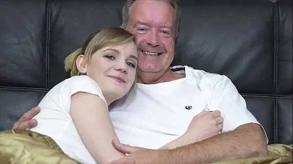 Watch Sexy blonde bends over to get fucked by grandpa big cock top Movies