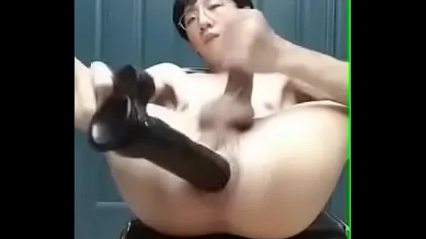 Tonton Chinese camboy fisting his loose prolapse anal with Bbc Film terpopuler