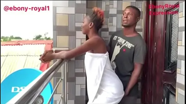 Watch Lagos big boy fuck her step sister at the balcony full video on Red top Movies