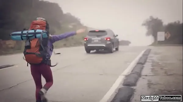 Watch Blonde hitchhiker DPed by two strangers top Movies