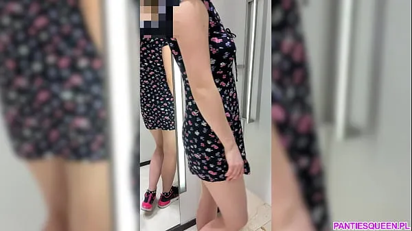 شاهد Horny student tries on clothes in public shop totally naked with anal plug inside her asshole أفضل الأفلام