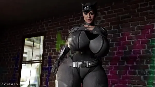 Watch Cat Woman's butt is being destroyed by creampie from a huge cock top Movies