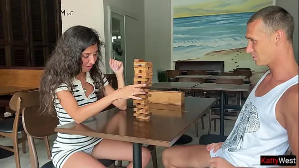 Watch Stepsister lost her ass in a Jenga game and got fucked in Anal top Movies