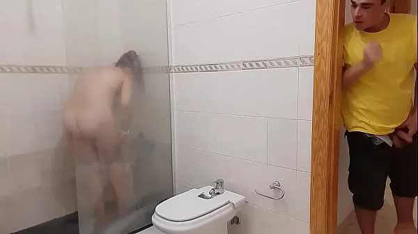 Watch CHUBBY STEPMOM CAUGHT IN THE SHOWER NAKED AND ALSO WANTS STEPSON'S COCK top Movies