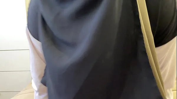 Watch Syrian stepmom in hijab gives hard jerk off instruction with talking top Movies